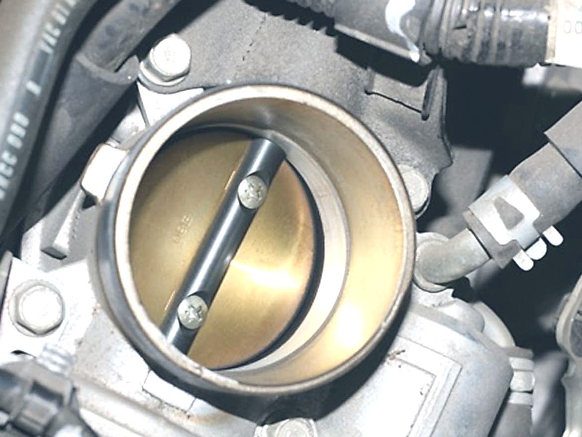 Чистка дроссельных заслонок